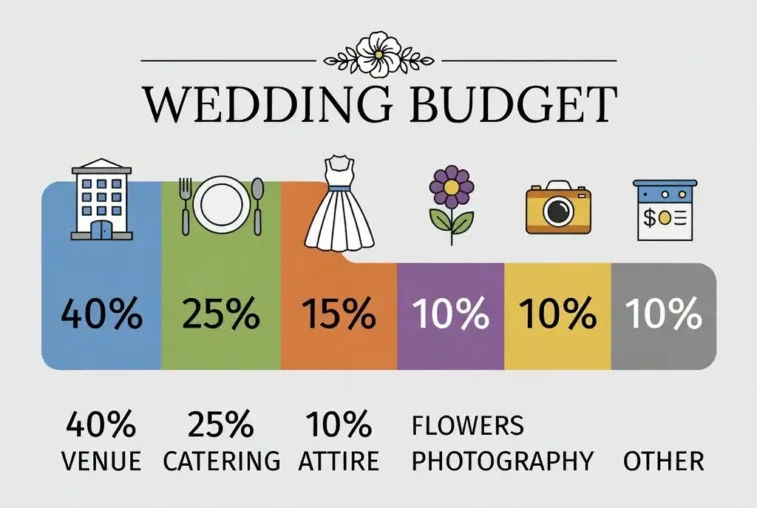 How to Budget for a Wedding 2026 Image