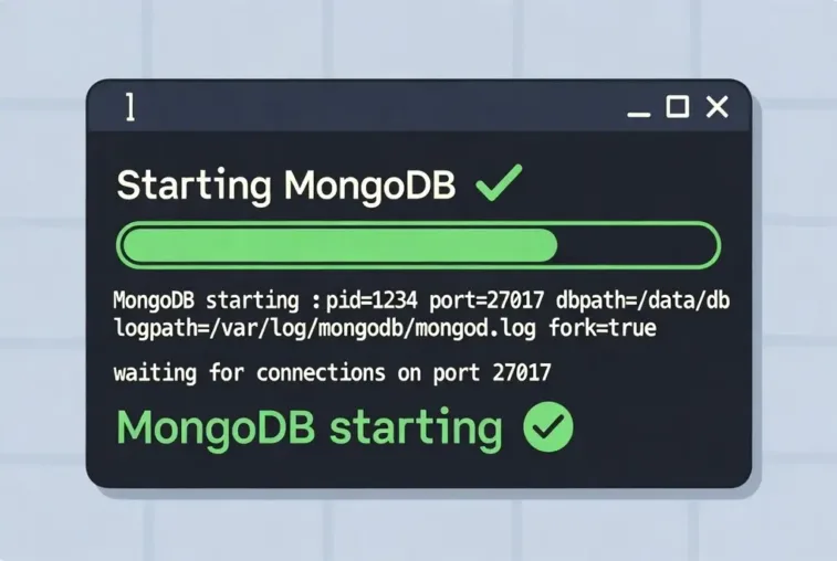 How to Start MongoDB server 2026 Image