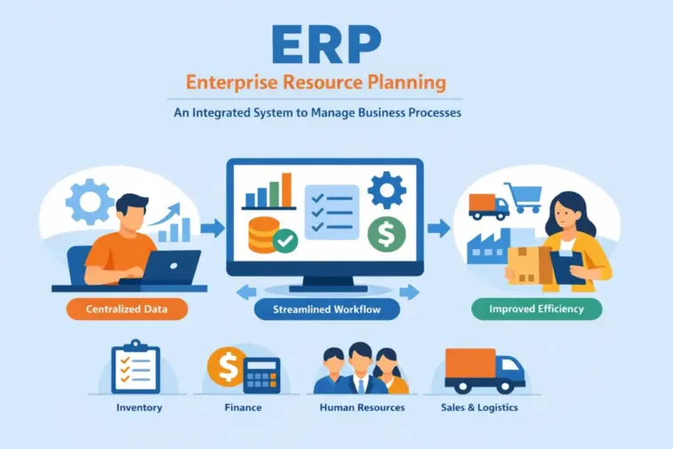 ERP Meaning and Definition 2026 Image