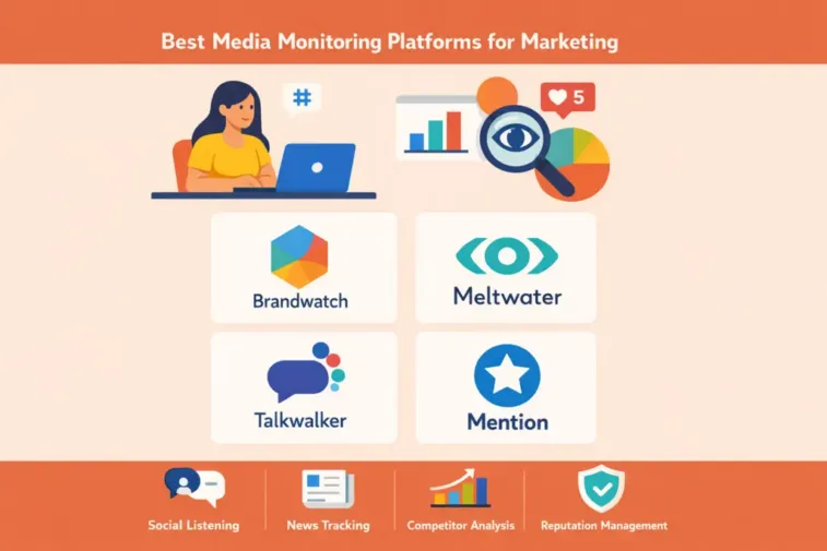 5 Best Media Monitoring Platforms for Marketing 2026 Image